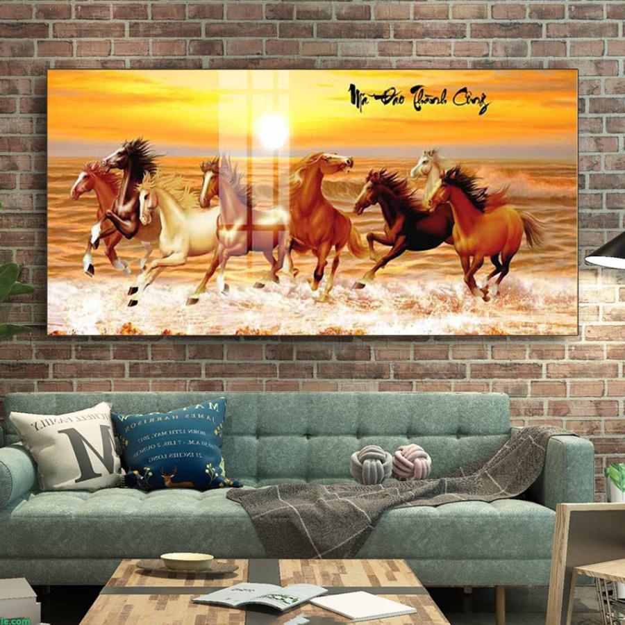 Tranh bát mã phi nước đại trên biển