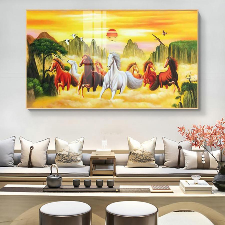 Tranh bát mã phi nước đại