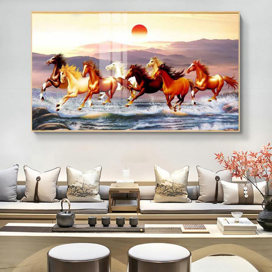 Tranh mã đáo thành công trên biển đẹp nhất