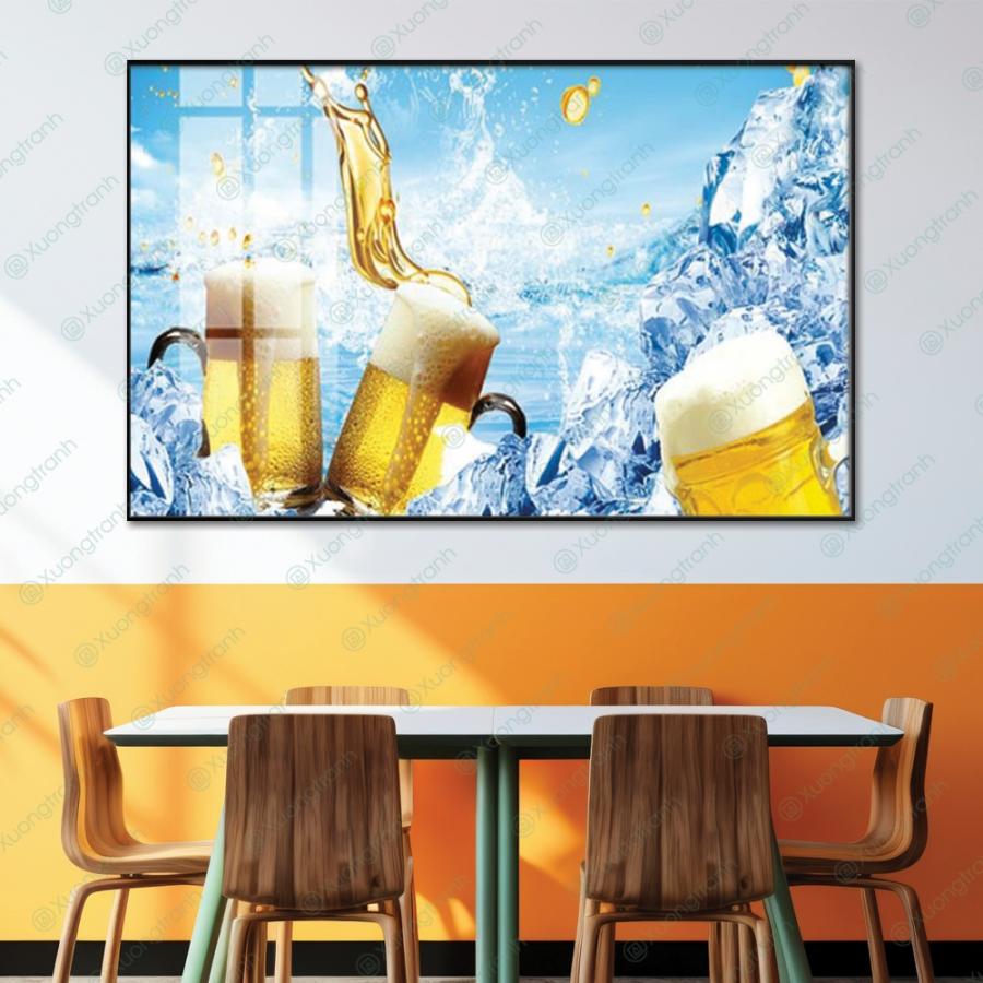 Tranh trang trí quán bia nhậu chất lượng cao