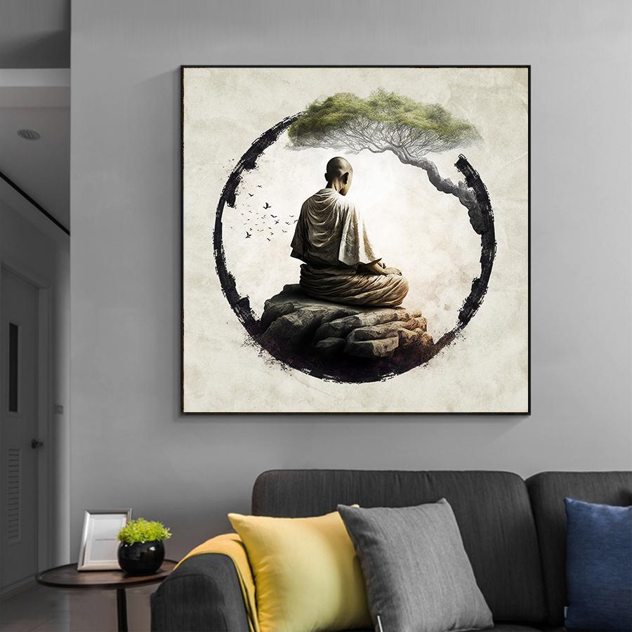 Tranh treo tường thiền tịnh