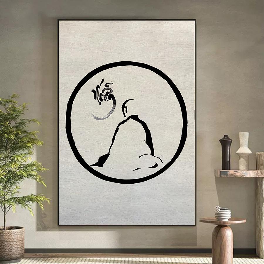 Tranh treo tường nhẫn giữ tâm an