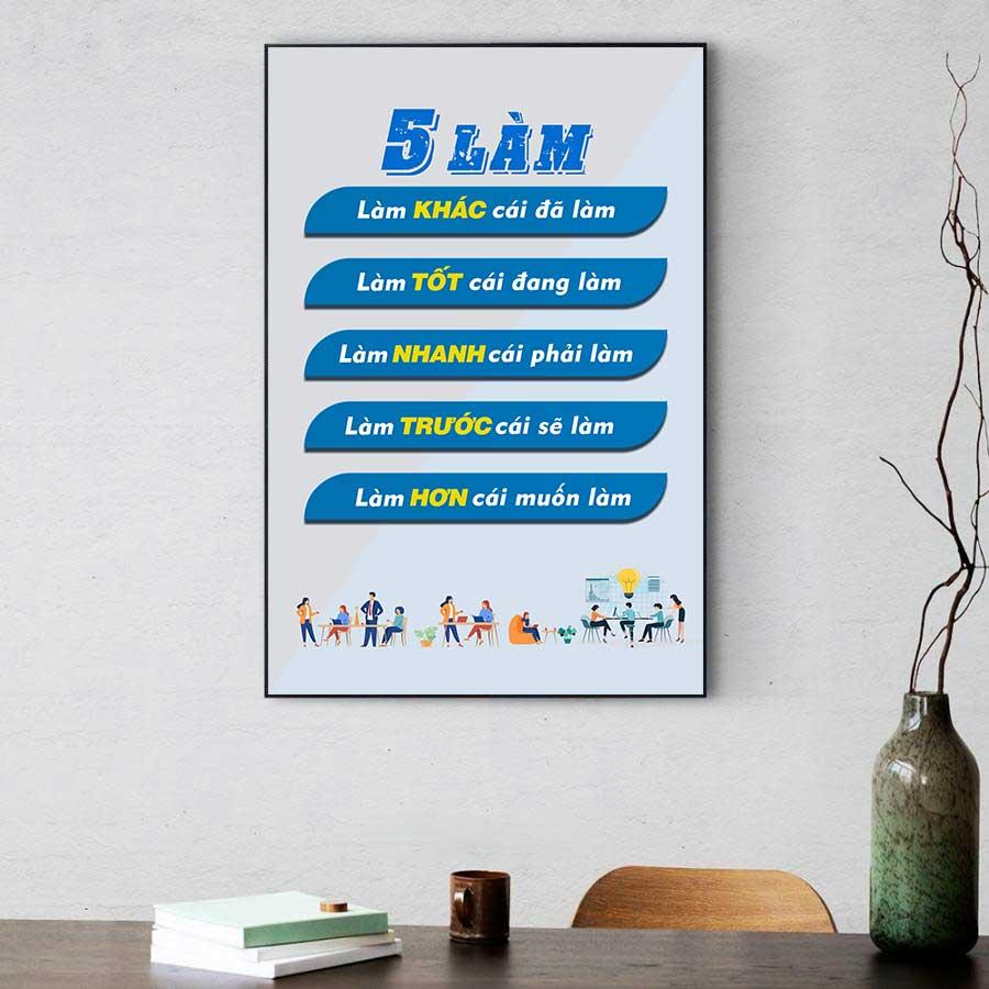 Gợi ý những mẫu tranh động lực truyền cảm hứng tuyệt vời cho không gian doanh nghiệp