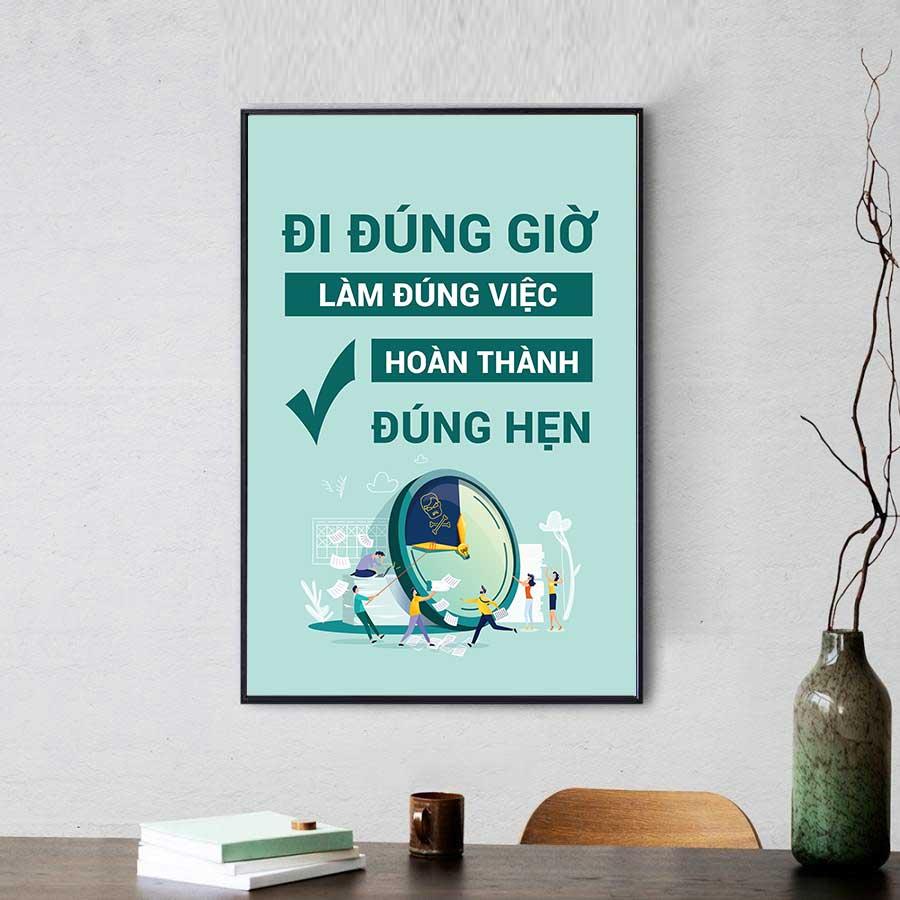 Gợi ý những mẫu tranh động lực truyền cảm hứng tuyệt vời cho không gian doanh nghiệp