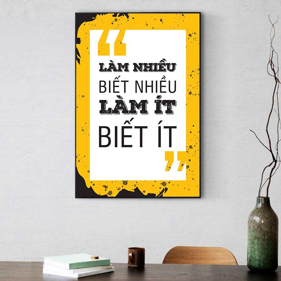 Gợi ý những mẫu tranh động lực truyền cảm hứng tuyệt vời cho không gian doanh nghiệp