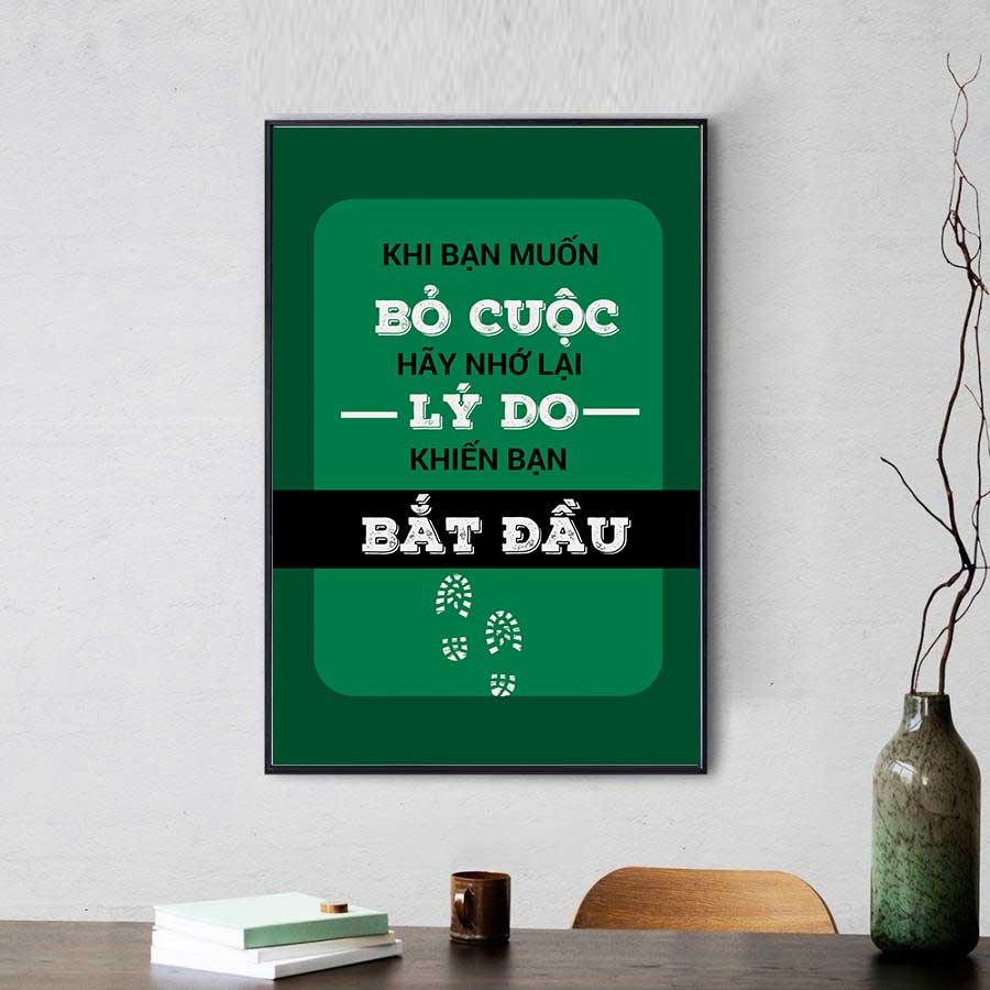 Gợi ý những mẫu tranh động lực truyền cảm hứng tuyệt vời cho không gian doanh nghiệp