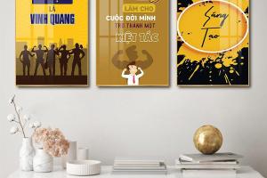 Bí kíp chọn tranh văn phòng chuẩn gu văn hóa doanh nghiệp