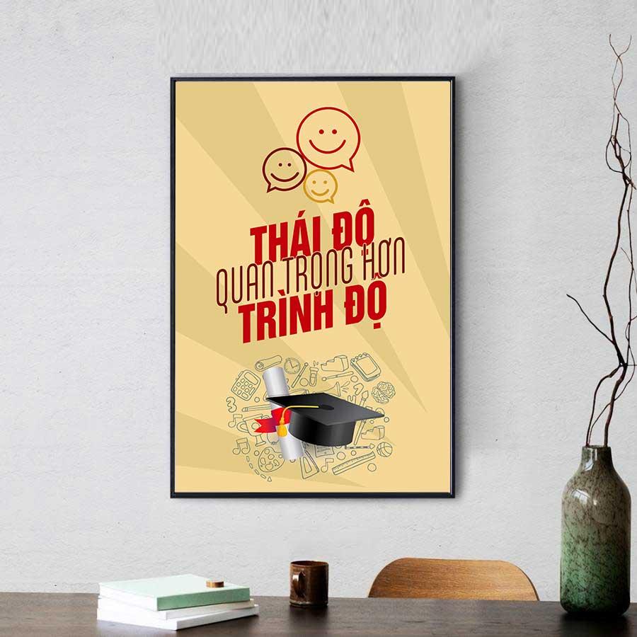 Tranh văn phòng: Thái độ quan trọng hơn trình độ