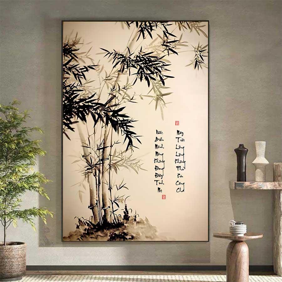 Tranh thư pháp tình mẹ công cha
