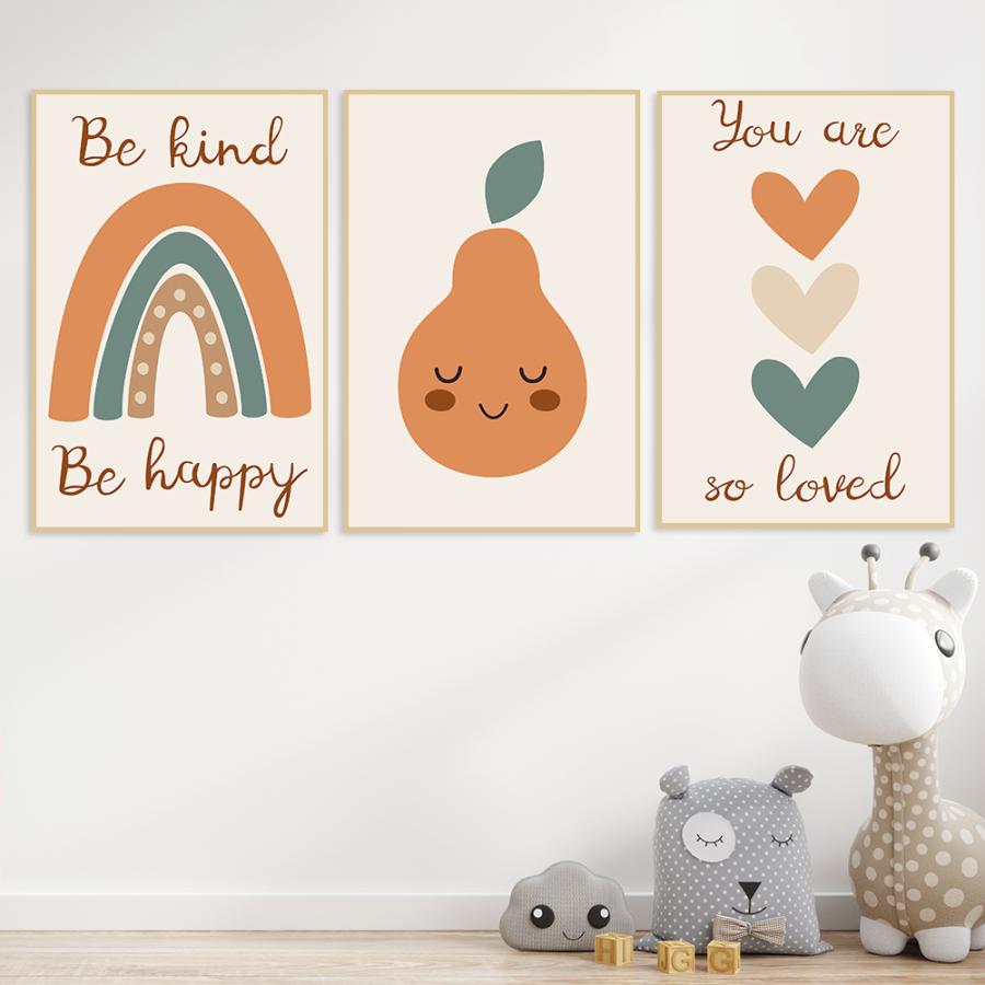 Bộ tranh treo phòng bé: Gieo mầm hạnh phúc