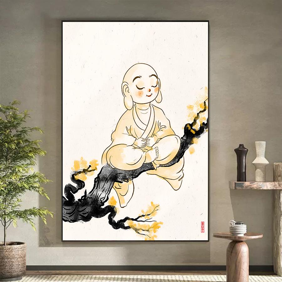 Tranh treo tường tĩnh tâm giữa đời