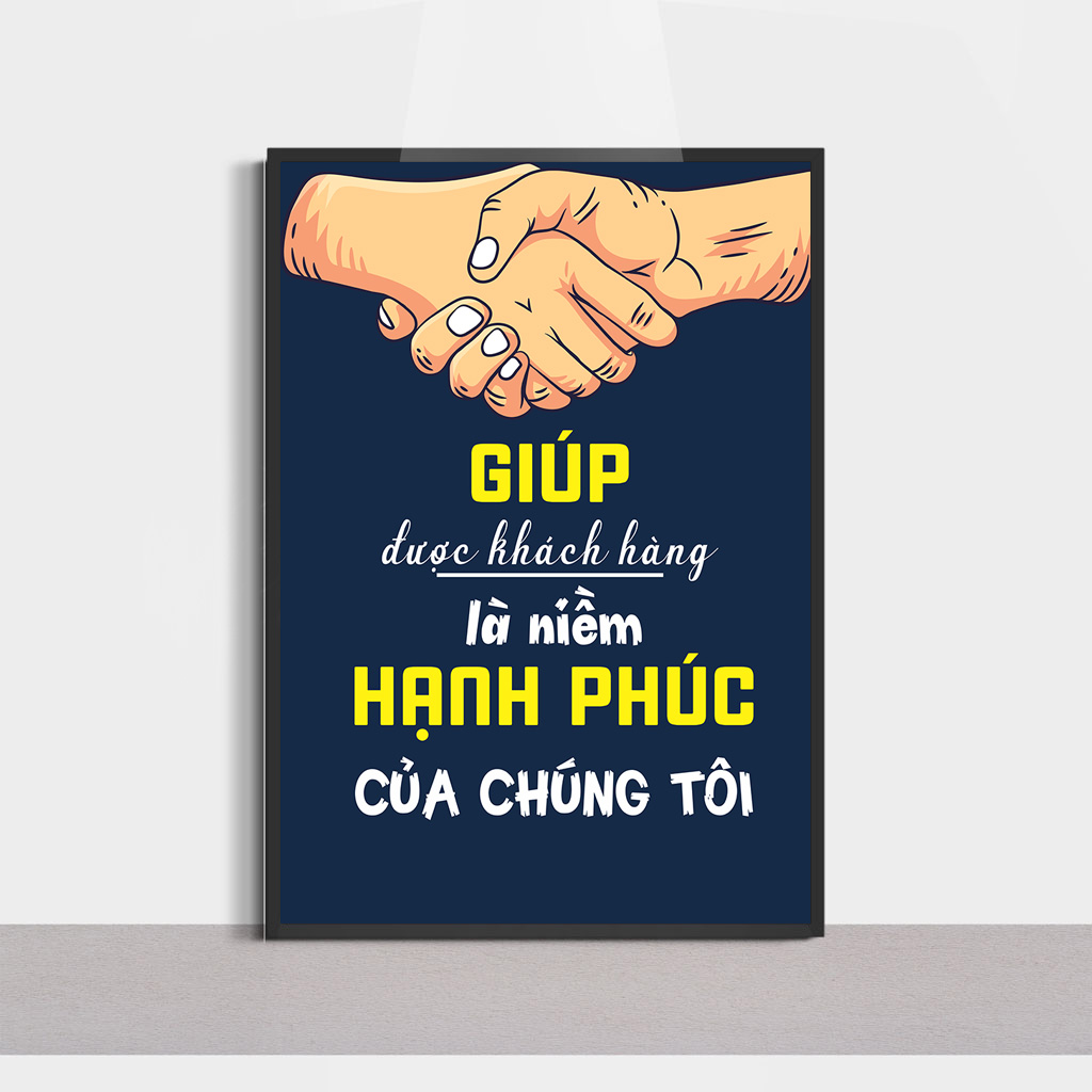 Tổng hợp những mẫu tranh động lực văn phòng dành cho phòng kinh doanh